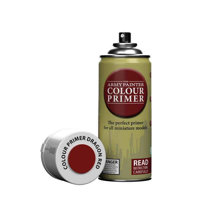 Army Painter Colour Primer - DRAGON RED SPRAY