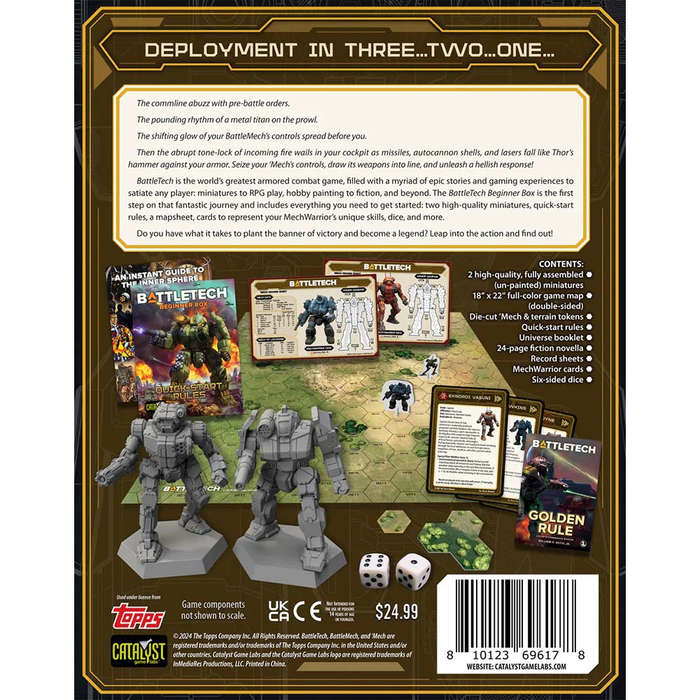 BATTLETECH BEGINNER BOX 40TH ANNIVERSARY