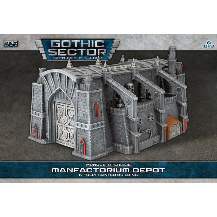 Battlefield in a Box Mundus Imperialis - Manufactorium Depot (x1)