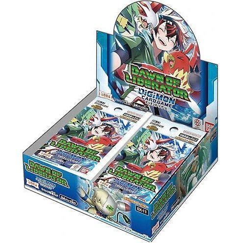 DIGIMON CG EX11 DAWN OF LIBERATOR EXTRA BOOSTER BOX DIGIMON CG EX11 DAWN OF LIBERATOR EXTRA BOOSTER BOX
