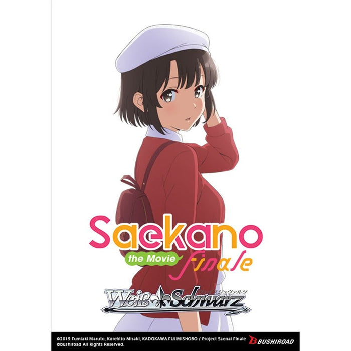 WEISS SCHWARZ SAEKANO THE MOVIE FINALE BOOSTER BOX