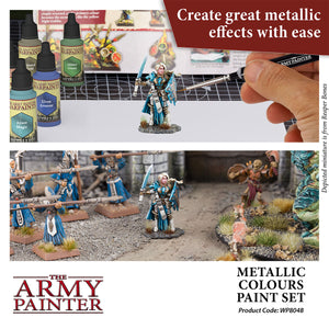 Army Painter Metallic Colours Paint Set New - Tistaminis