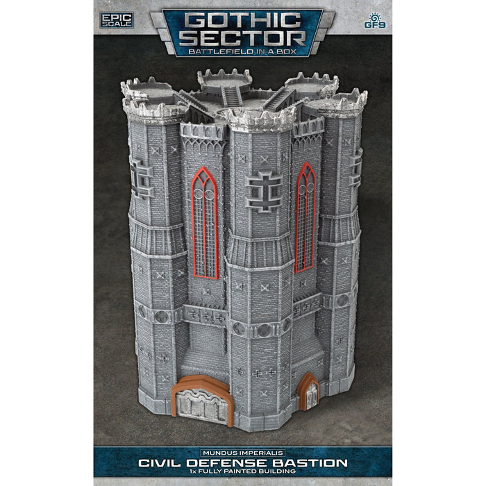 Battlefield in a Box Mundus Imperialis - Civil Defense Bastion (x1)