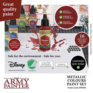 Army Painter Metallic Colours Paint Set New - Tistaminis