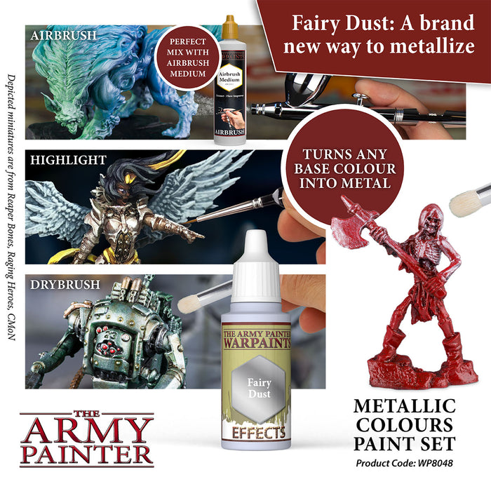 Army Painter Metallic Colours Paint Set New - Tistaminis