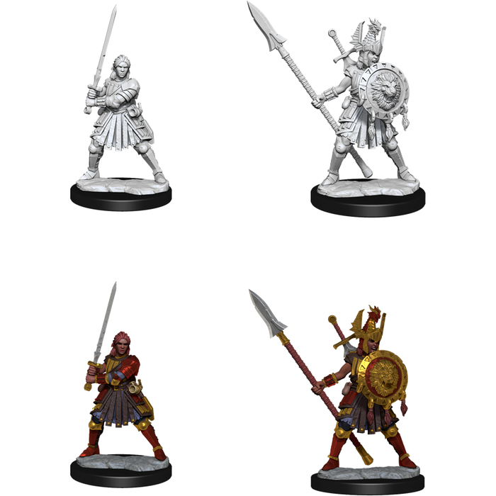 Dungeons and Dragons Frameworks: Human Fighter Female New - Tistaminis