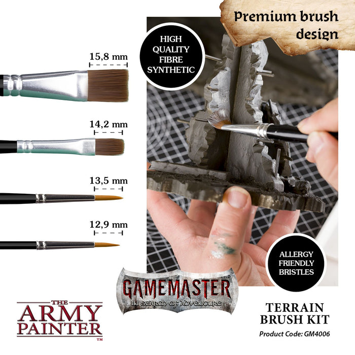 GAMEMASTER: TERRAIN BRUSH KIT - Tistaminis