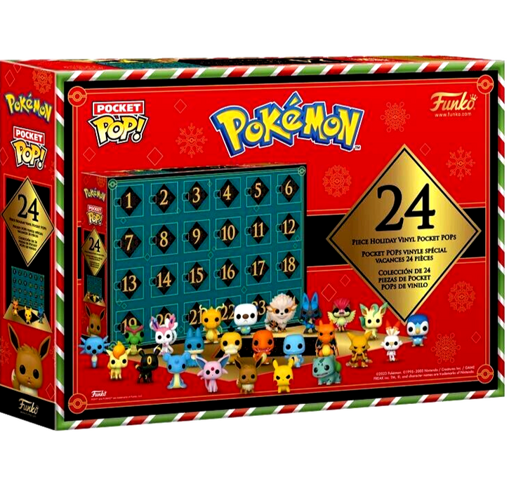 FUNKO POP ADVENT CALENDAR 24PC POKEMON 2023