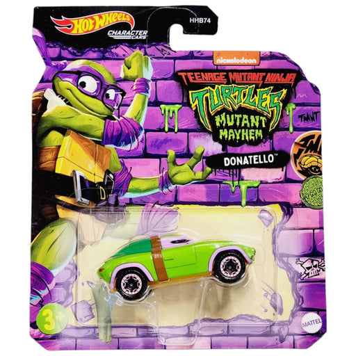 Hot Wheels Teenage Mutant Ninja Turtles Mutant Mayhem - Donatello - Tistaminis