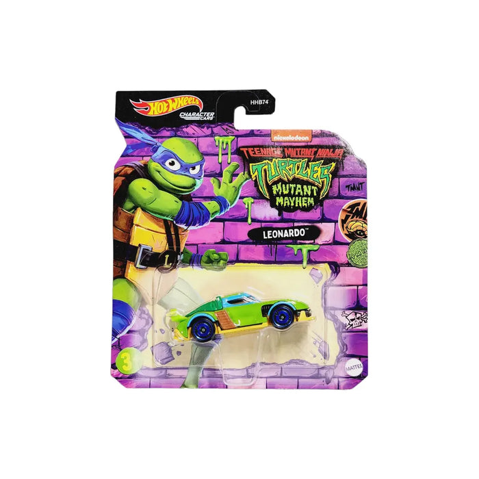 Hot Wheels Teenage Mutant Ninja Turtles Mutant Mayhem - Leonardo - Tistaminis