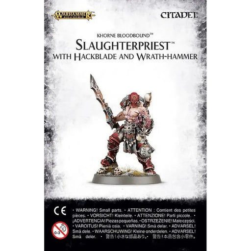 BLADES OF KHORNE SLAUGHTERPRIEST WITH HACKBLADE - Tistaminis