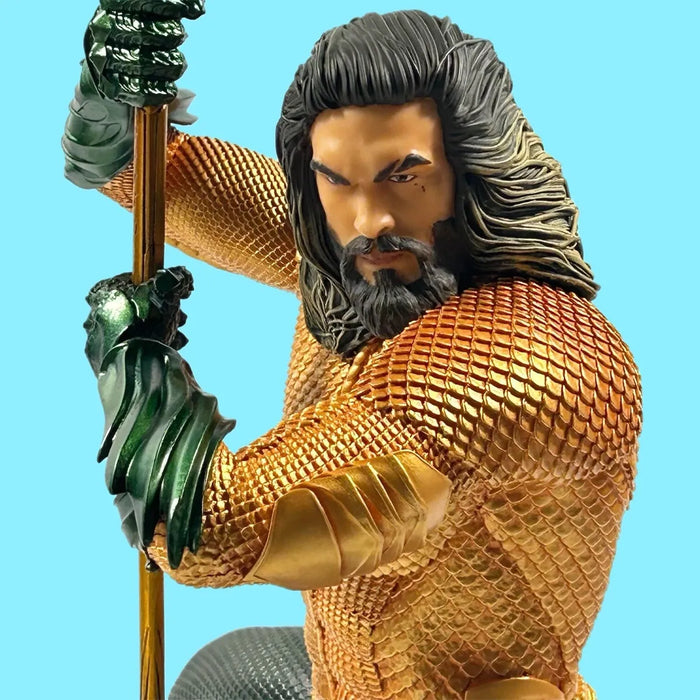 DC Collectibles Aquaman Movie AQUAMAN Statue Numbered Limited Edition 10.5" Tall - Tistaminis