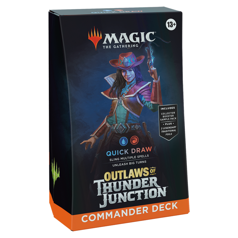 Magic the Gathering: Outlaws of Thunder Junction Commander Deck  - Quick Draw Apr-19 Pre-Order - Tistaminis
