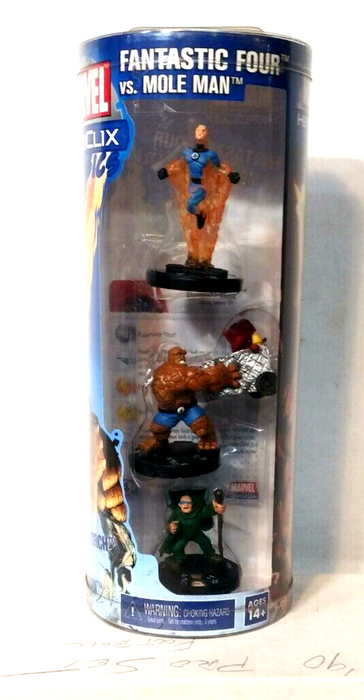 MARVEL HEROCLIX CLASSICS FANTASTIC FOUR VS MOLE MAN