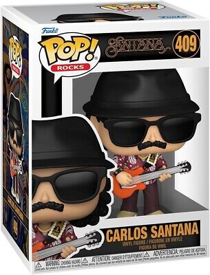 FUNKO POP MUSIC CARLOS SANTANA #409