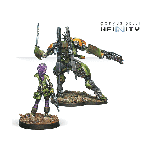 Infinity: Non-Aligned Armies Scarface & Cordelia New - Tistaminis