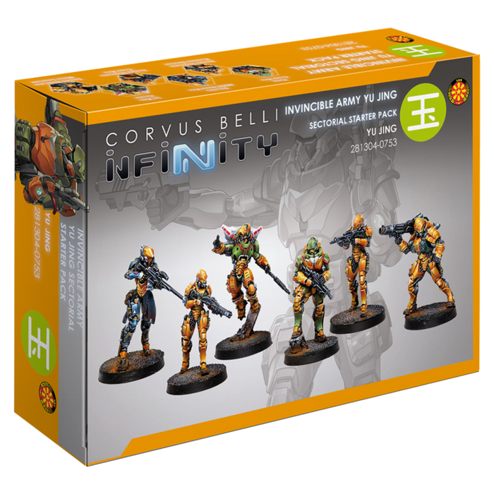 Infinity: Yu Jing Invincible Army Sectorial Starter Pack New - Tistaminis