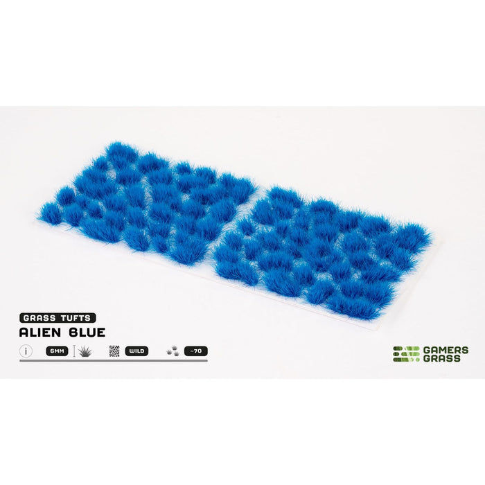 Gamers Grass Alien Blue 6mm Wild Tufts