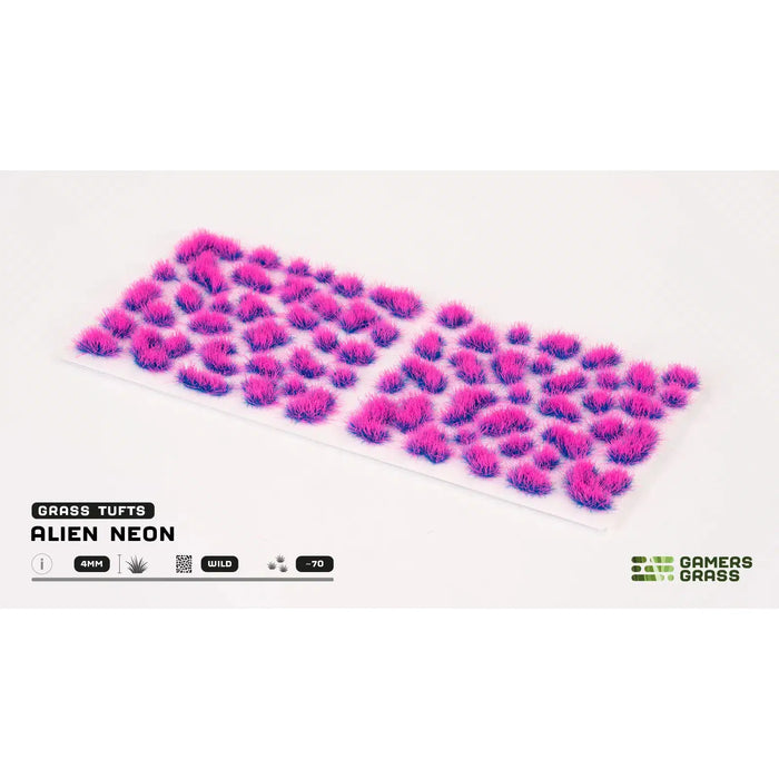 Gamers Grass Alien Neon 4mm Wild Tufts