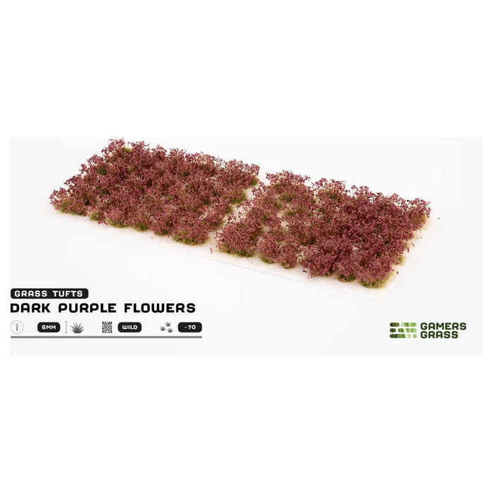 Gamers Grass Dark Purple Flowers New