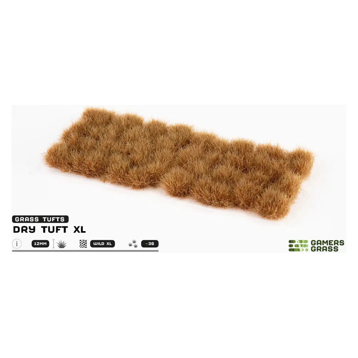 Gamers Grass Dry Tulf 12mm Wild XL Tufts