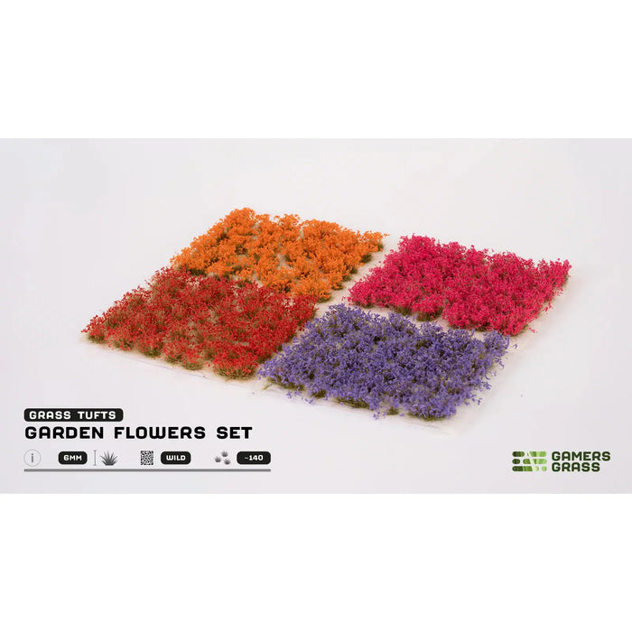 Gamers Grass Garden Flowers Set New