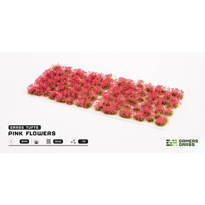 Gamers Grass Pink Flowers New