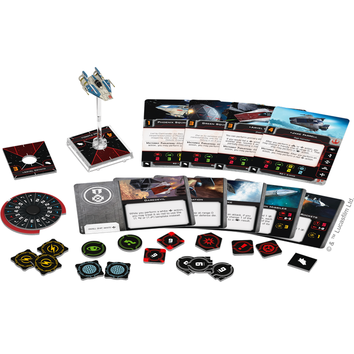 Star Wars X-Wing 2nd Ed: Rz-1 A-Wing Expansion Pack New - Tistaminis