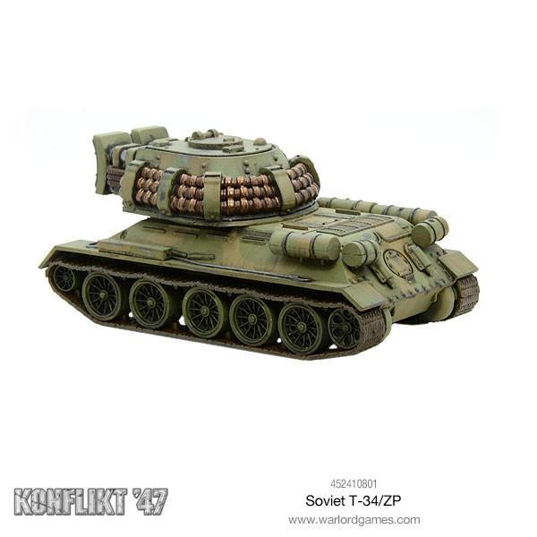 Bolt Action: Konflikt '47 - Soviet T34/ZP New - Tistaminis