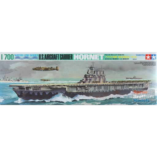 Tamiya TAM77510 USS HORNET CARRIER (31705) (1/700) New - Tistaminis