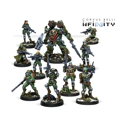 Infinity: Ariadna Tartary Army Corps Action Pack New - Tistaminis