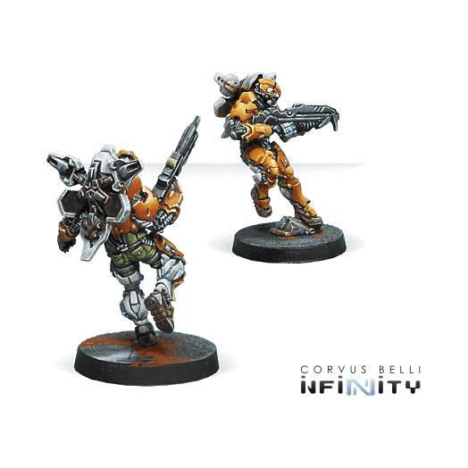 Infinity: Yu Jing Tiger Soldiers (Spitfire / Boarding Shotgun) New - Tistaminis