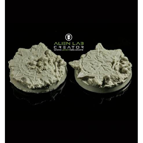 Alien Lab Miniatures CHAOS BASES ROUND 40MM New - Tistaminis