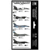 Vallejo USAF COLOR POST WWII TO PRESENT AGGRESSOR SQUADRON PART II Paint Set New - Tistaminis