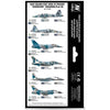 Vallejo USAF COLORS POST WWII TO PRESENT AGGRESSOR SQUADRON PART 3 Paint Set New - Tistaminis
