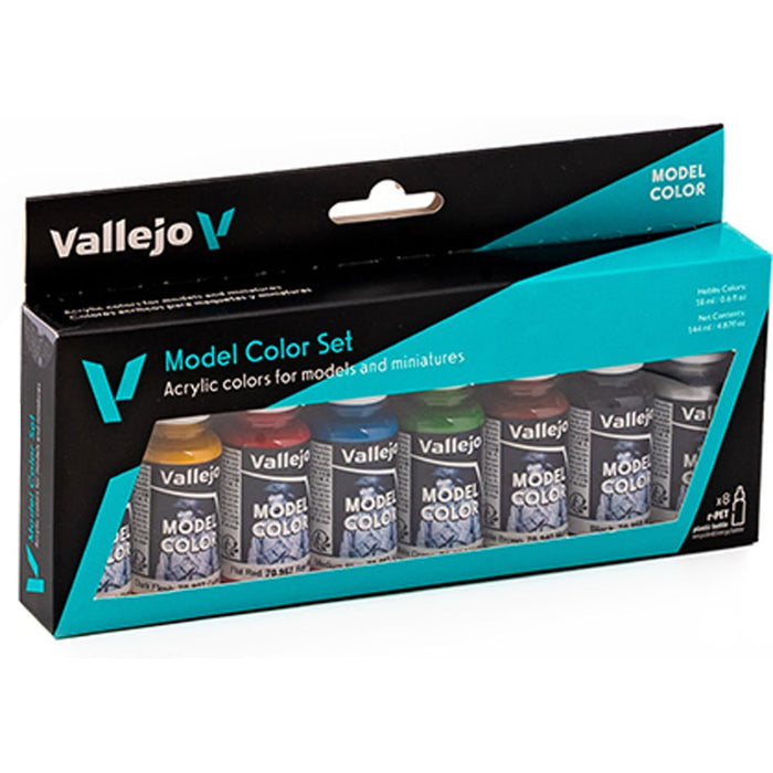 Vallejo Wargames Basic 8pc Paint Set