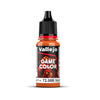 Vallejo Game Colour Paint Game Color Orange Fire (72.008) - Tistaminis
