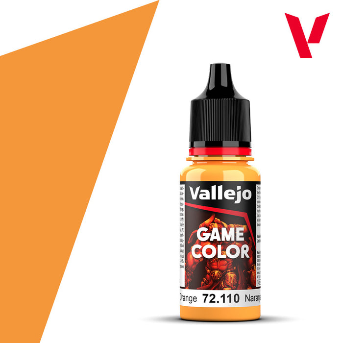 Vallejo Game Colour Paint Game Color Sunset Orange (72.110)