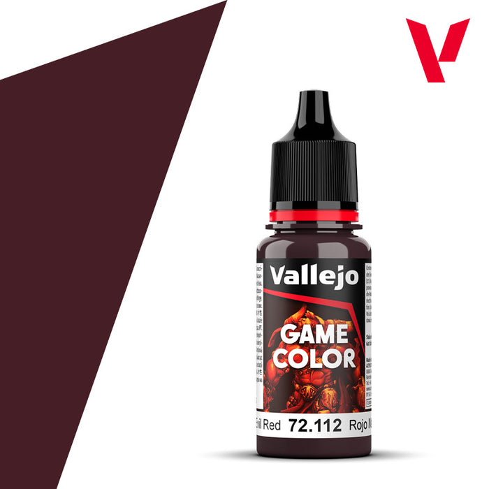 Vallejo Game Colour Paint Game Color Evil Red (72.112)