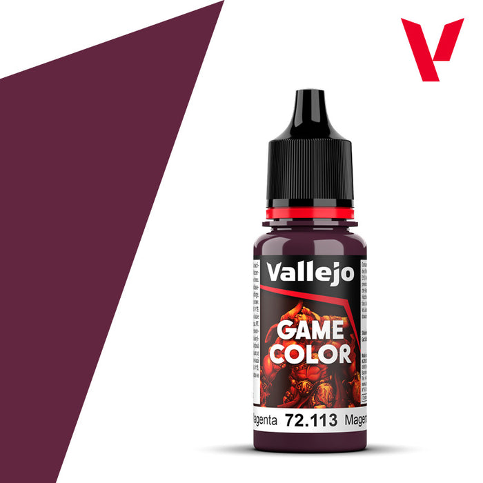 Vallejo Game Colour Paint Game Color Deep Magenta (72.113)