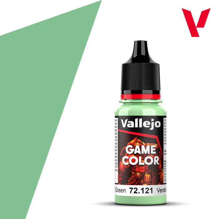 Vallejo Game Colour Paint Game Color Ghost Green (72.121)