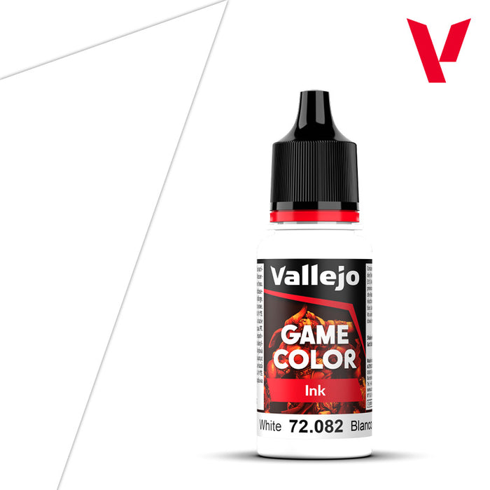 Vallejo Game Colour Paint Game Color White Ink (72.082)