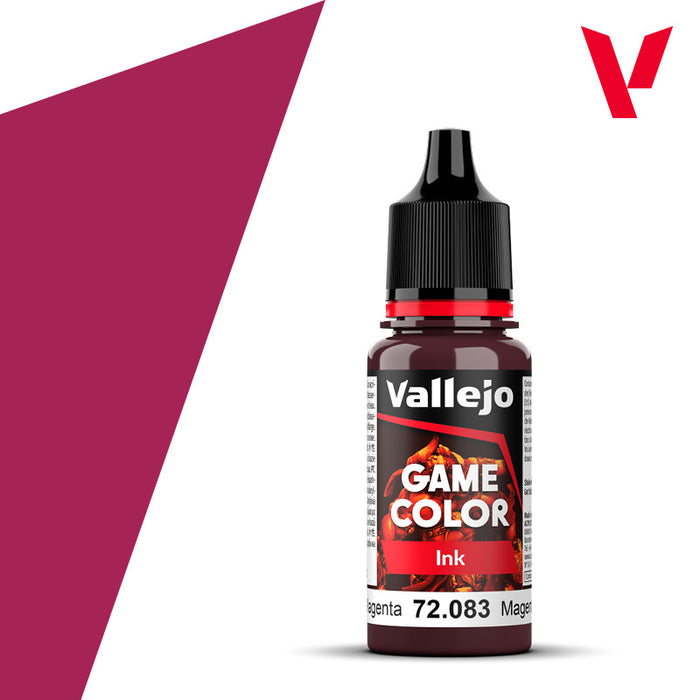 Vallejo Game Colour Paint Game Color Magenta Ink (72.083)