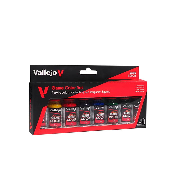 VALLEJO GAME COLOUR INK GAME COLOUR - 8 COLOUR SET New