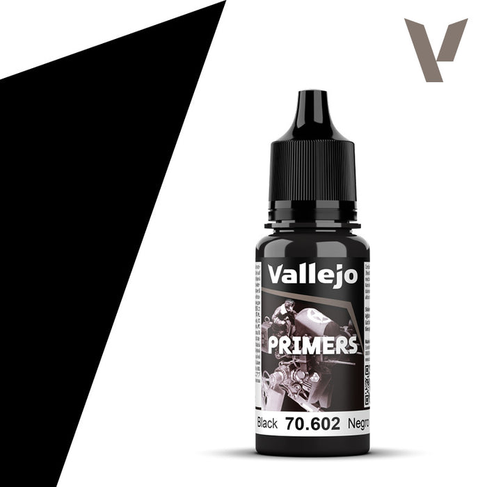 Vallejo Black Surface Primer - 17ml New