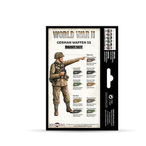 Vallejo WWII German Waffen SS Paint Set New VAL70207 - Tistaminis