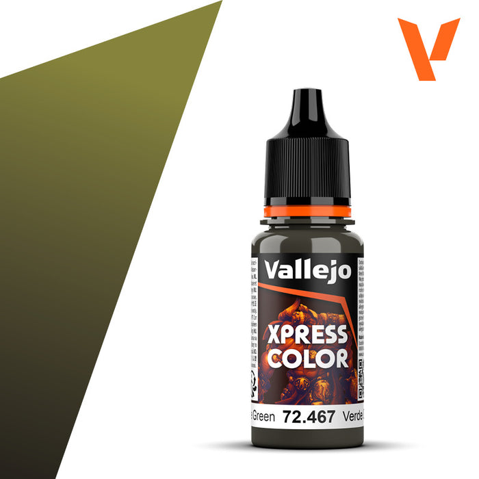 Vallejo Camouflage Green Xpress Color New