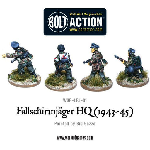 Bolt Action Fallschirmjager HQ (1943-45) New - Tistaminis