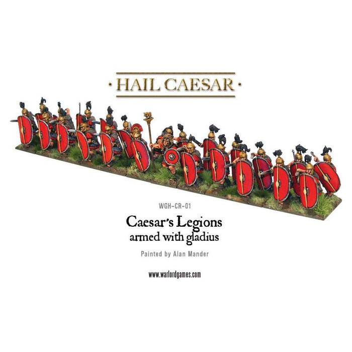 Hail Caesar Caesar's Legions  - Armed with Gladius New - Tistaminis