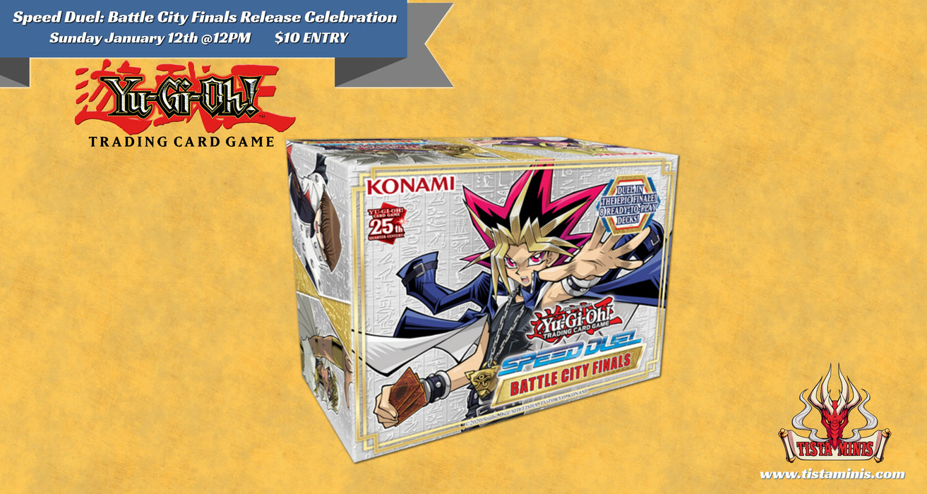 YUGIOH Speed Duel: Battle City Finals Release Celebration